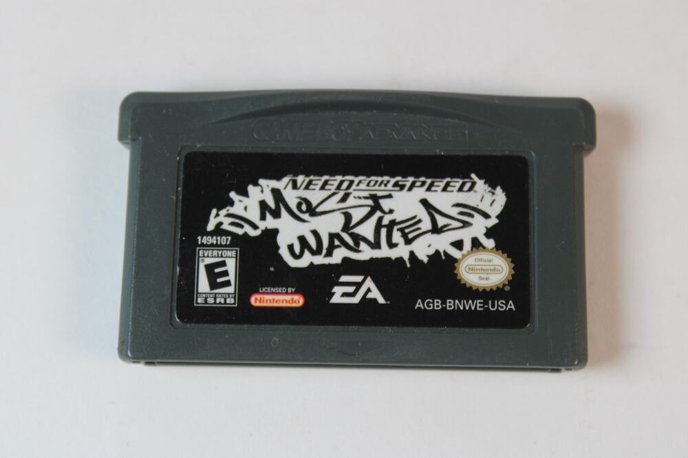 Need For Speed Most Wanted (Nintendo GBA) Authentic, Game Cart Only, Tested